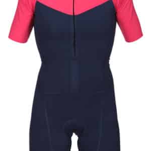Team Set-In Trisuit - Hot Pink/Navy