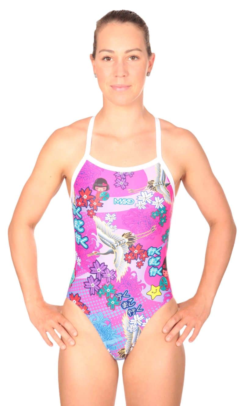 Mako Badeanzug Aumakua Kawaii front